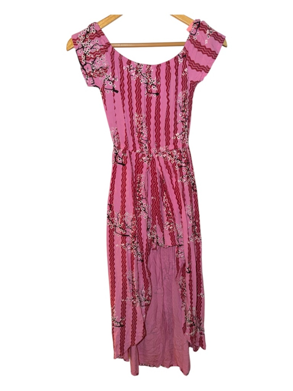 Kamohoalii Hawaii Cherry Blossom Romper Dress XS